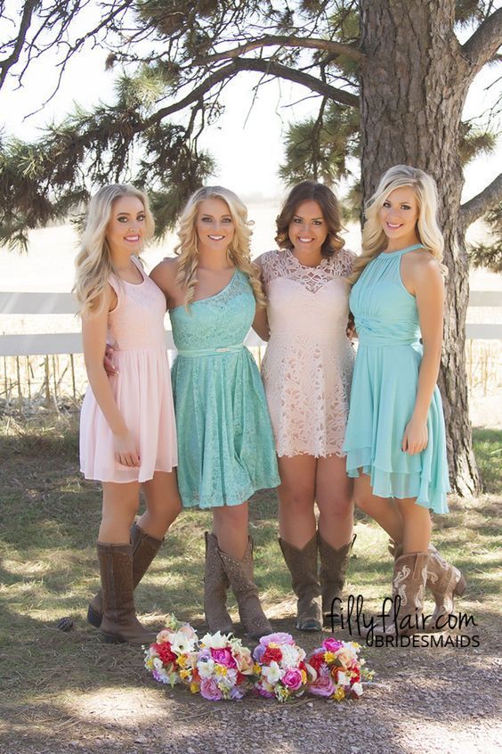 rustic bridesmaid