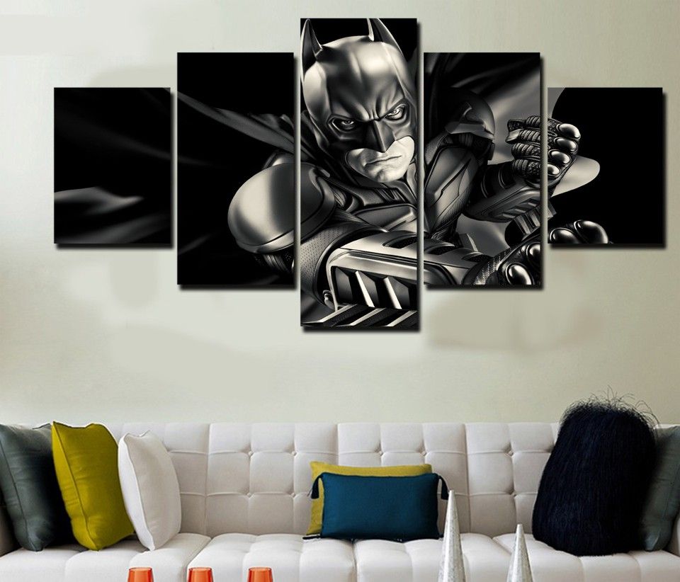 Compre Set No Enmarcado Hd Impreso Ayudante Personal Comics Caballero Oscuro Grupo Pintura Sitio De La Lona Impresion De Impresion Cuadro De La Decoracion Cartel Moderno Del Arte Abstracto De La