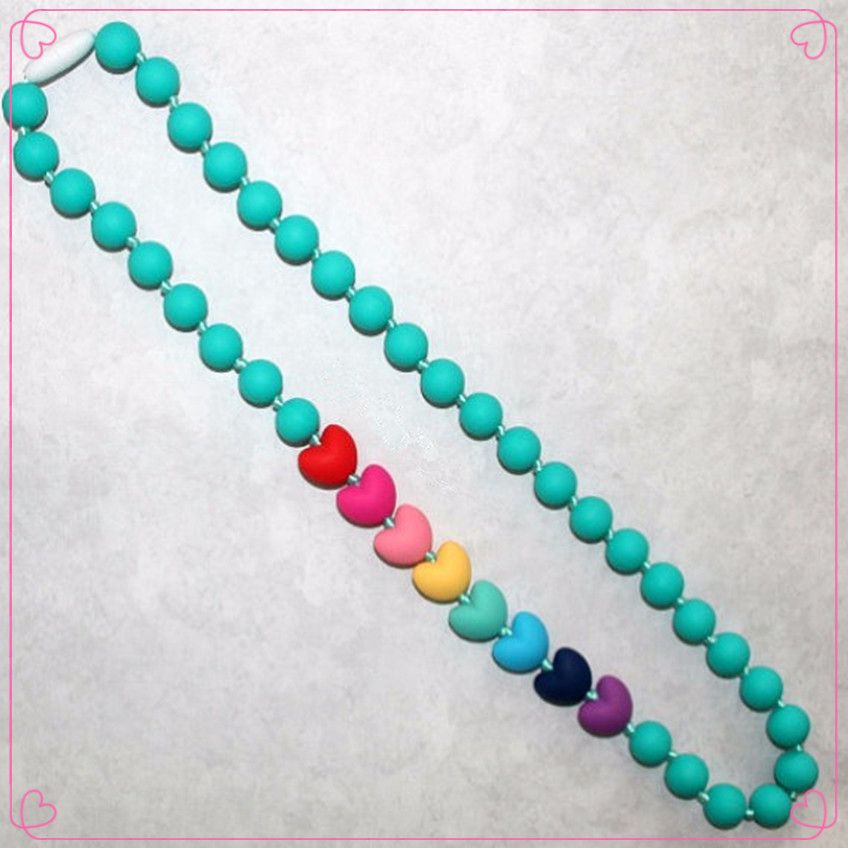 teething pendant necklace