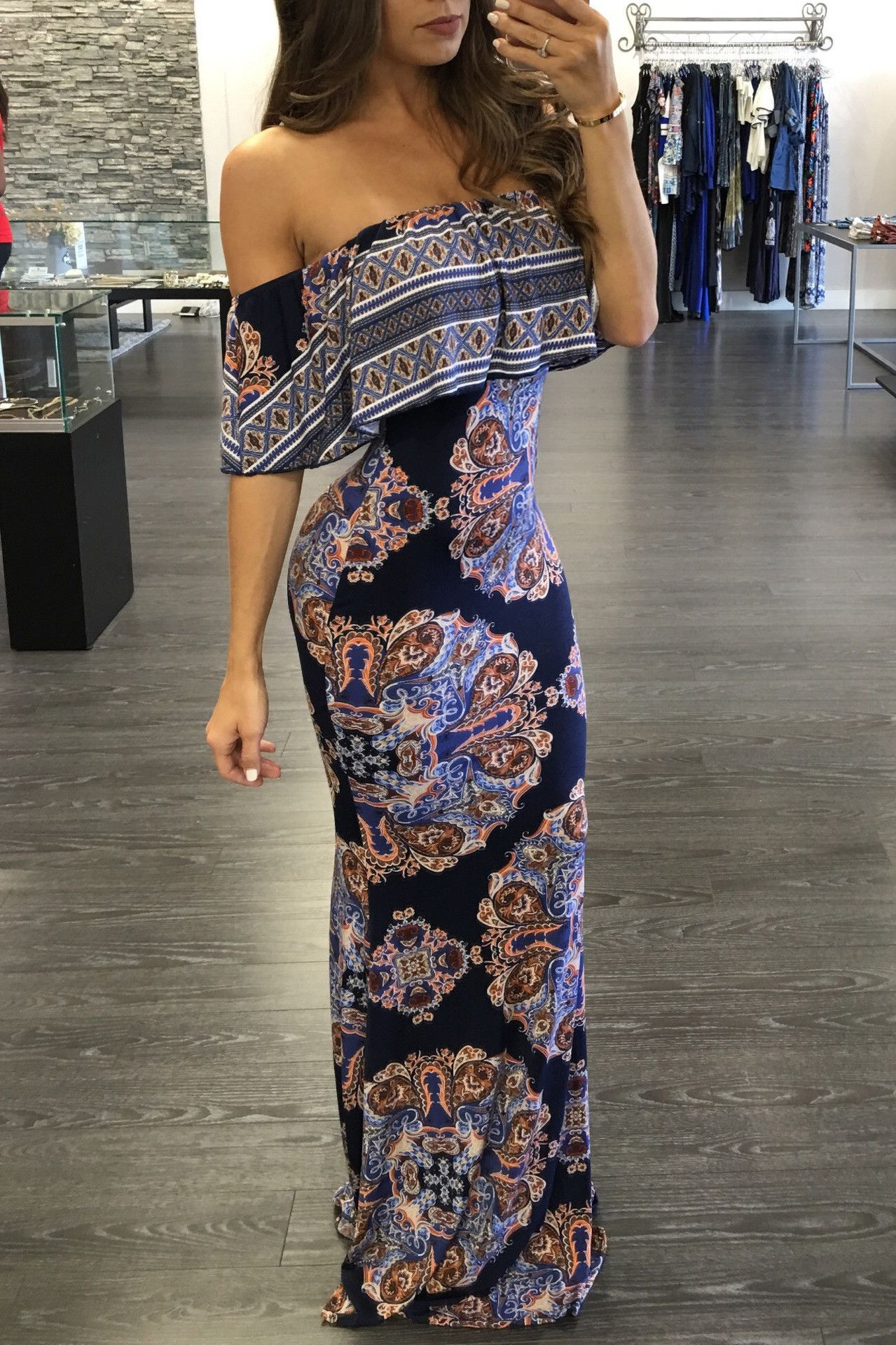 Women Dress 2020 Summer Casual Dress Off Shoulder Sleeveless Blend