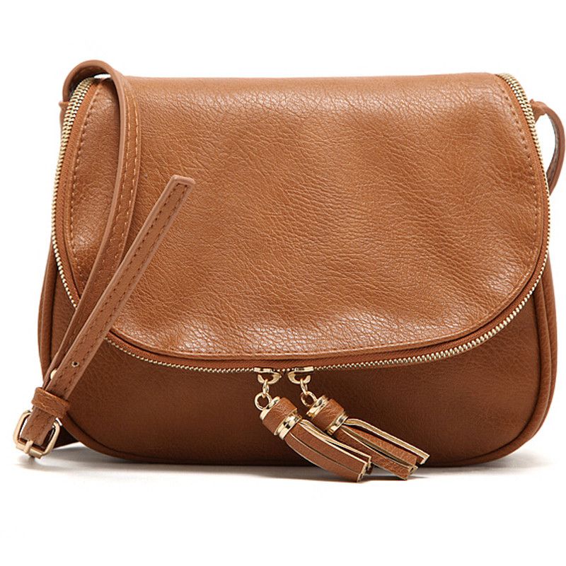 Saddle Bag For Women Messenger Bag PU leather Handbags Female Small Crossbodys