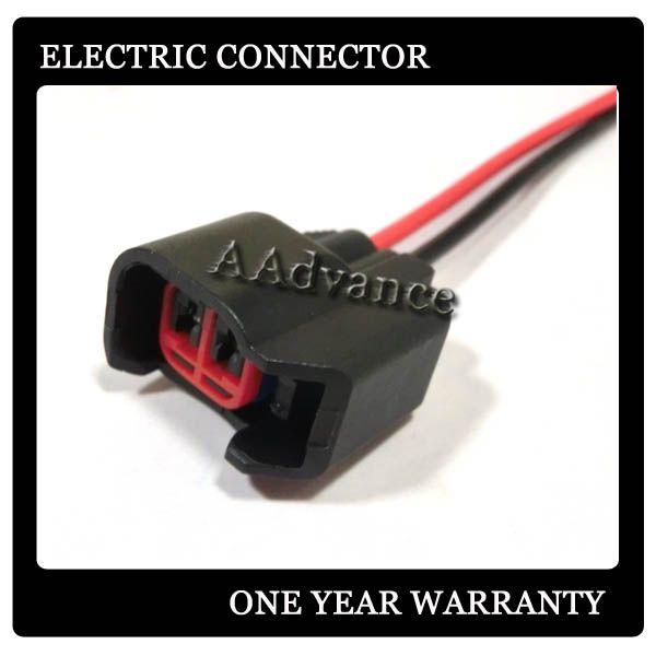 EV6 10 set Fuel Injector Plug car Waterproof 2 Pin way Electrical Wire Connector Plug automobile Connectors