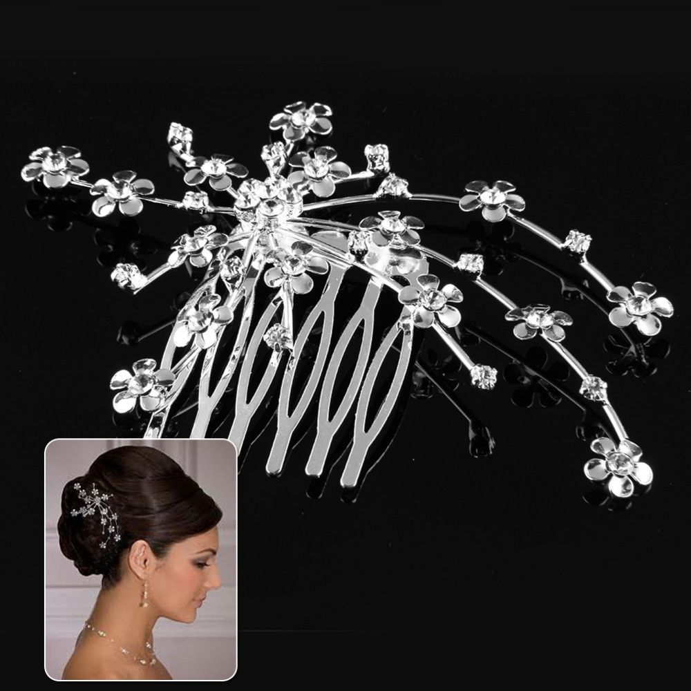 little flower hair clips