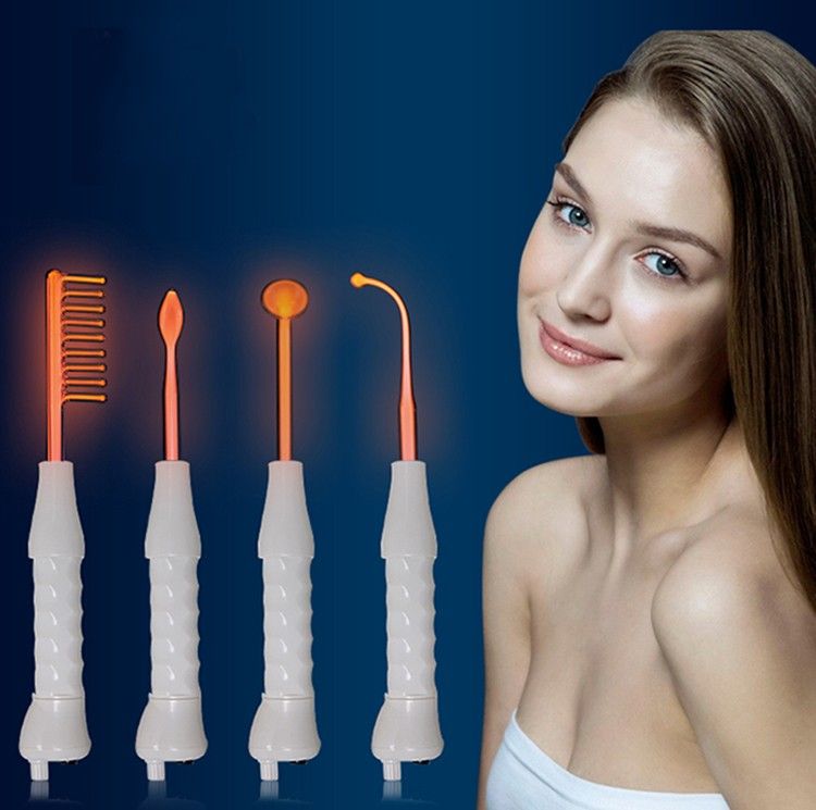 grosshandel hochfrequenz darsonval wand spot akne remover elektrode gesichtsbehandlung haar spa massage darsonval wand kit electrotherapy von