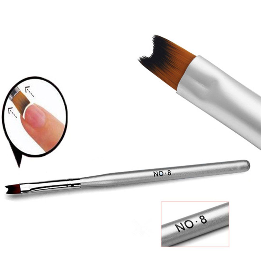 No 8 Pintura De Clavo De Gel Dibujo De Manicura Francesa Phototherapy Pen Pincel Para La Belleza De Arte 3d Nail Mas 224 De 1 29 Dhgate Spain Mexico