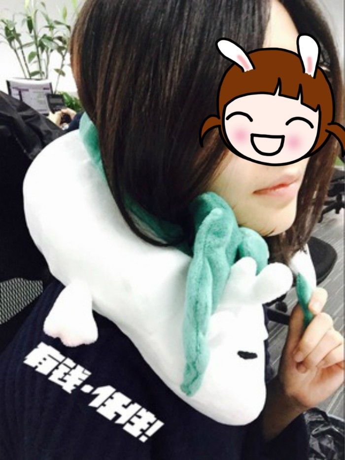 spirited away haku neck pillow