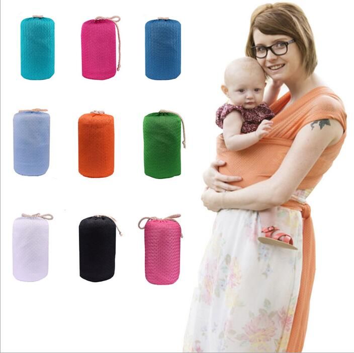 breastfeeding in a stretchy wrap