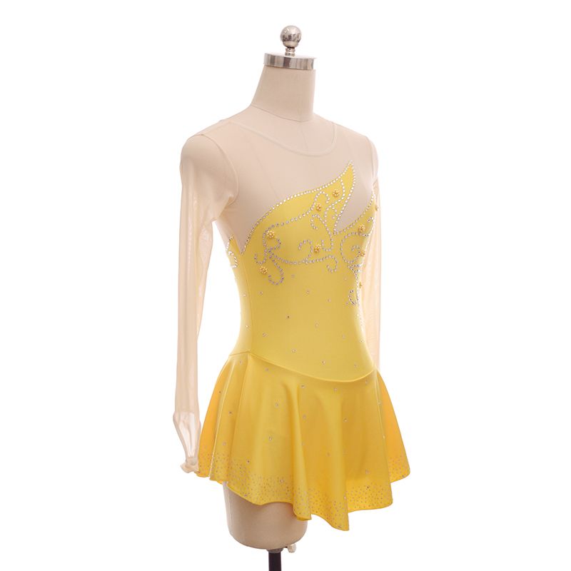 yellow professional dress