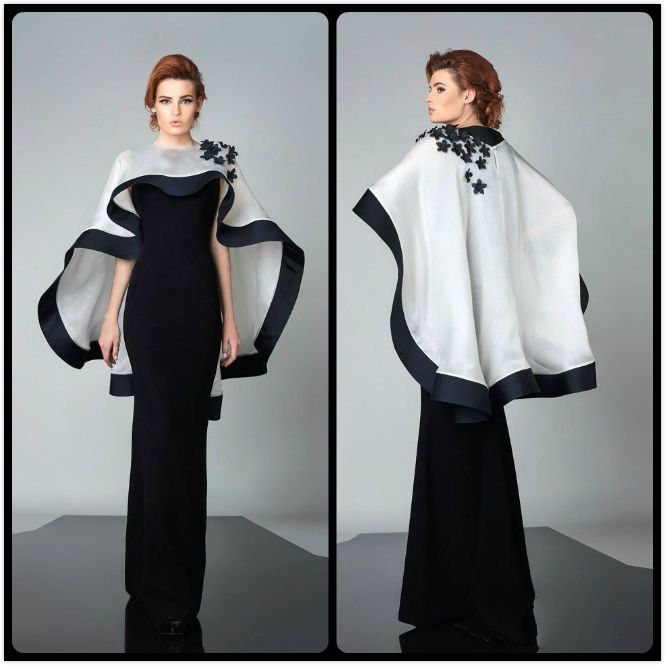 shawl for black gown