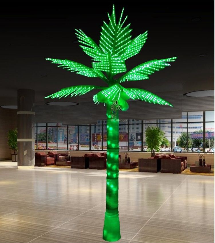 2020 Light Tree Lamp Coconut Tree Lamp 3 M Led Tree Lighting