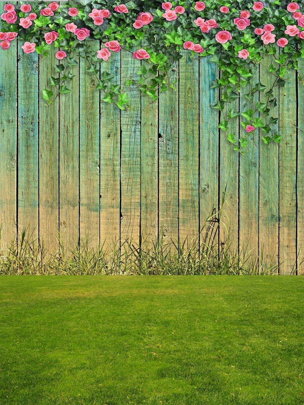 wall backgrounds for party on 2021 Digital Painted Wood Plank Wall Photography Backdrop Spring Pink Roses Vines Green Grass Lawn Children Kids Outdoor Party Photo Background From Backdropstore 16 73 Dhgate Com