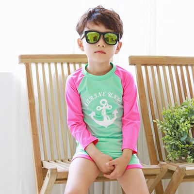 baby boy long sleeve swimsuit
