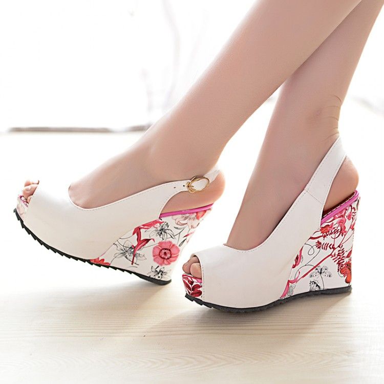 beautiful wedge heels