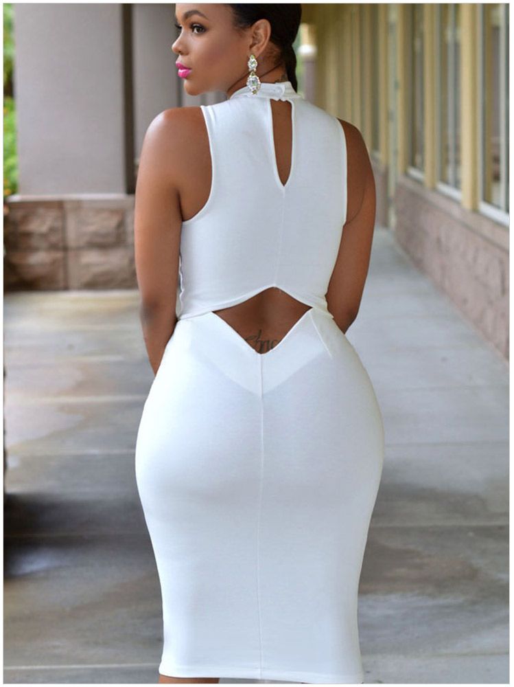 White Plus Size Club Outfits Factory ...