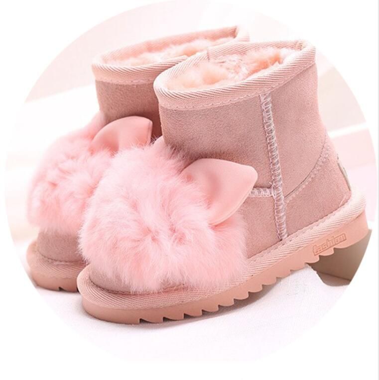Grosshandel Prinzessin Madchen Kaninchen Schuhe Schneeschuhe Fur Madchen Winterschuhe Mit Naturfell Kinder Echtlederstiefel Von Tangyuan0117 19 94 Auf De Dhgate Com Dhgate