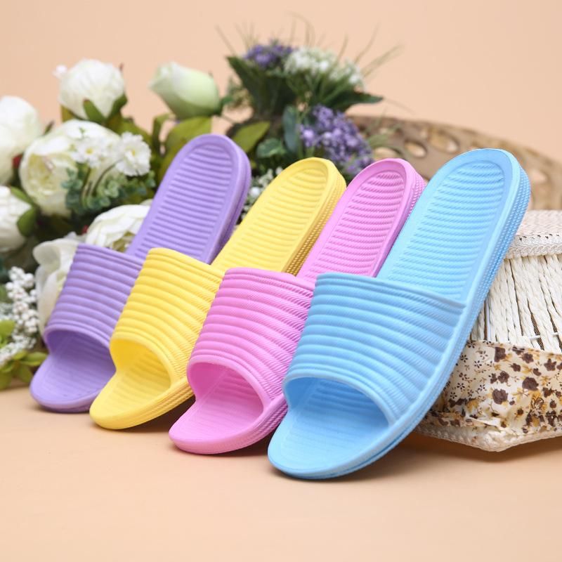 2017 Anti Skid Bathroom Slippers Mens &Womens Room Slippers Style Shoes ...