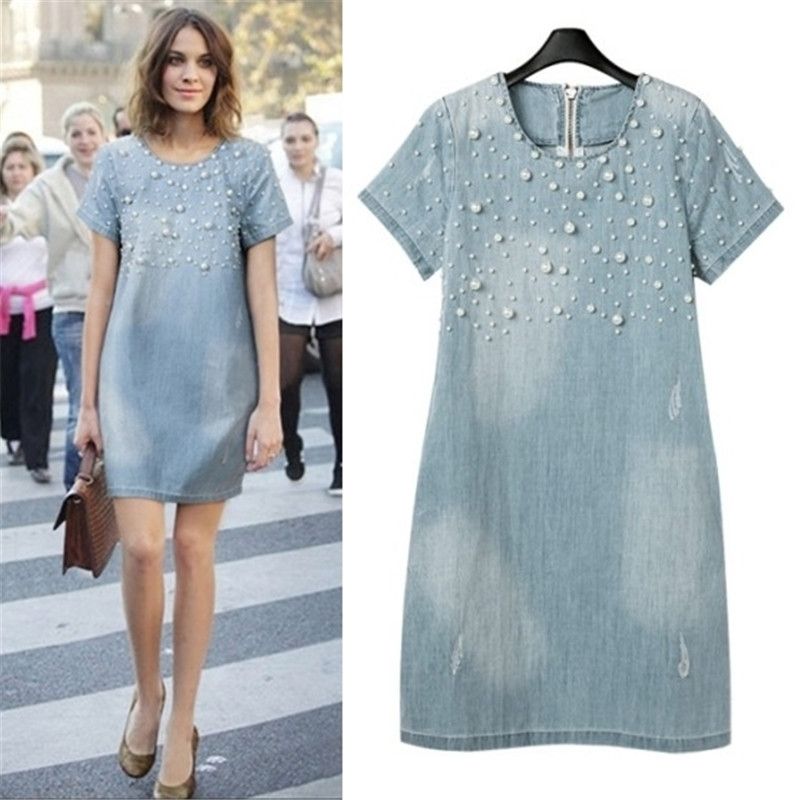 fancy denim dresses