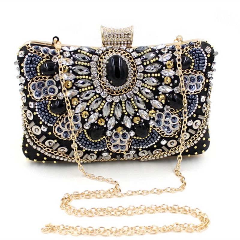small beaded bolsa