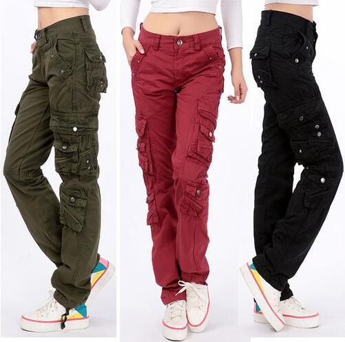casual cargo pants for women