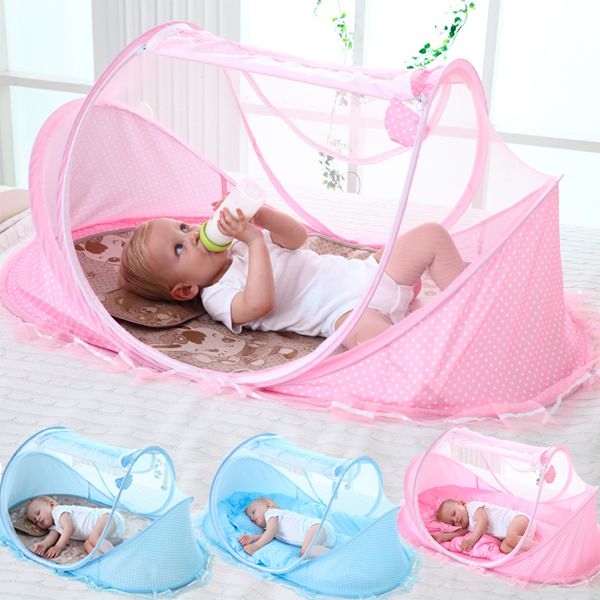 baby travel bed with mosquito net
