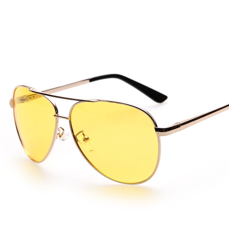 Yellow Lens Night Vision Driving Glasses Polarized Sunglasses Riding Goggles
