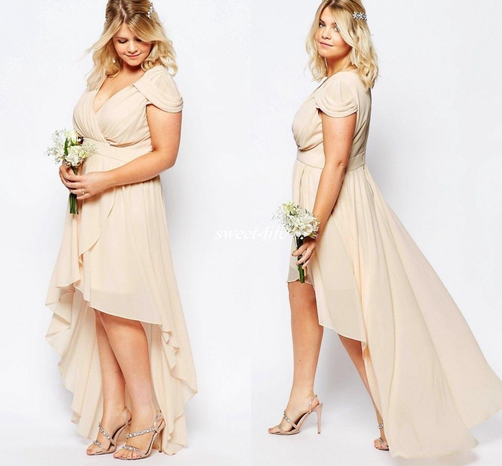 champagne dress plus size