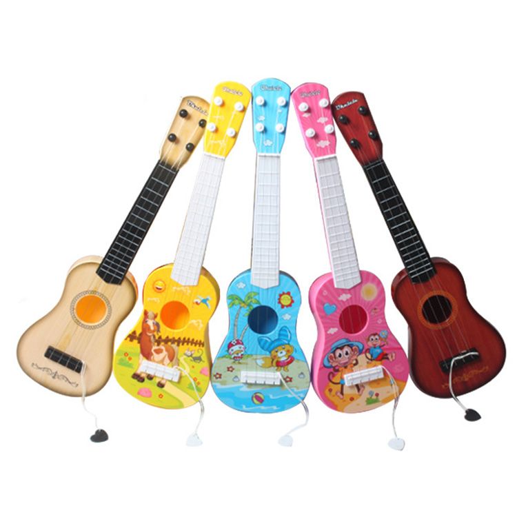 4 cuerdas juguete mini guitarra instrumento musical niños/niños música juguete 