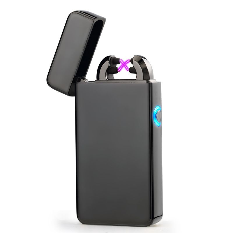 New Double ARC Electric USB Rechargeable Plasma Windproof Pulse Flameless Cigarette Lighter Colorful Charge Usb Lighters From $10.54 | DHgate.Com