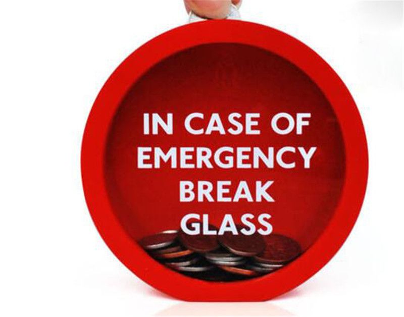 Collectables Emergency Money Box In Case Of Emergency Break Glass Savings Coin Bank Ru Moneyboxes Utit Vn