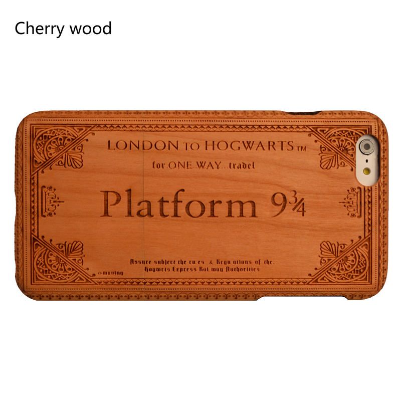La Plateforme Harry Potter 9 3/4 Étui En Bois Véritable Pour Apple ...
