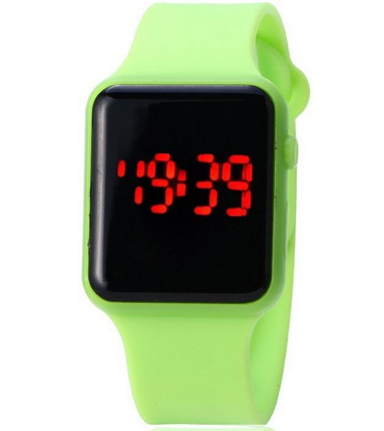 square shape digital watch