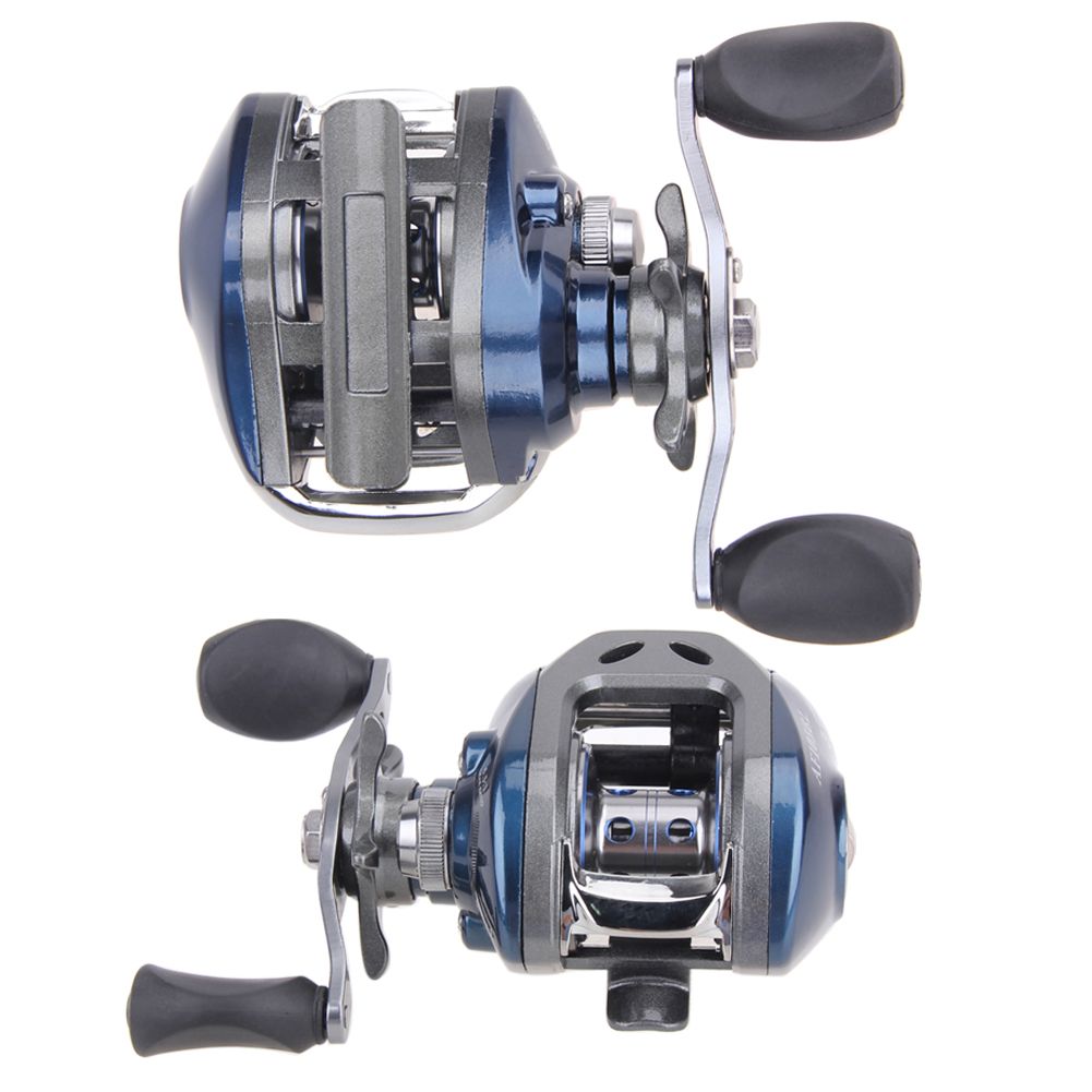 2020 12BB Left Or Right Hand Fishing Reels 6.31 Bait Casting Reels Ball Bearing Plus One Way