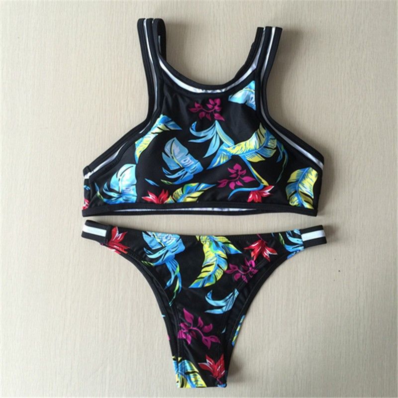sport tank bikini set
