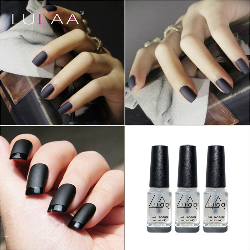 matte finish nail polish