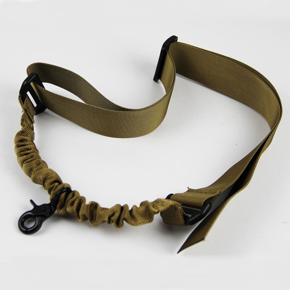 Verliefd specificatie Gangster 1-Punt Nylon Tactische Geweer Sling Hunting Pistol Airsoft Band Single Point Bungee Sling voor Airsoft Verliefd specificatie Gangster 1-Punt Nylon Tactische Geweer Sling Hunting Pistol Airsoft Band Single Point Bungee Sling voor Airsoft