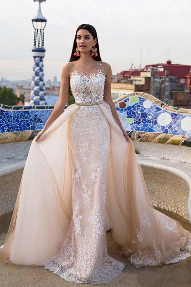 abiti da sposa colorati 2020