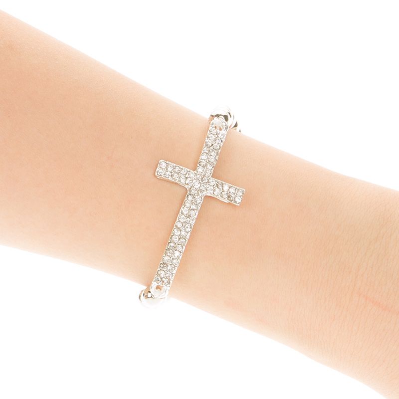 cross silvery