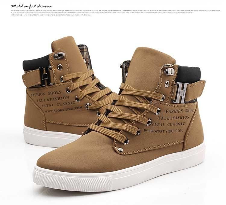 Acheter Zimnie 2016 Chaussures Hommes Chaussures Chaussures Chaudes Chaussures Hommes Hiver Chaussures Automne Chaussures En Cuir Pour Homme Nouveau Chaussures Chaussures Haute Toile Haute Hommes De 61 2 Du Junyue444090919 Dhgate Com