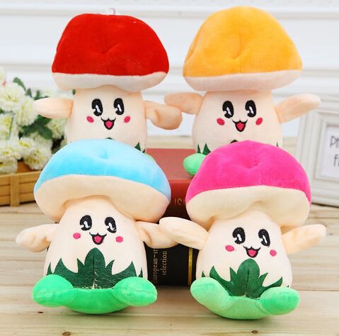 mushroom stuffed toy