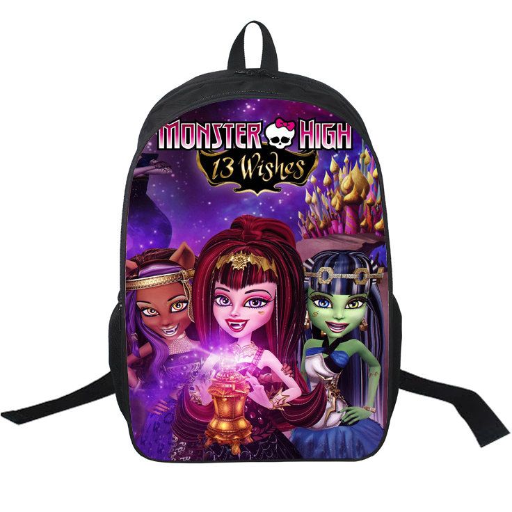 Acquistare Zaino Monster High Ragazza Carina Daypack Spirito Anime Zainetto  Cartone Animato Zaino Borsa Da Scuola Sportiva Outdoor Day Pack Economico |  Consegna Veloce E Qualità | It.Dhgate
