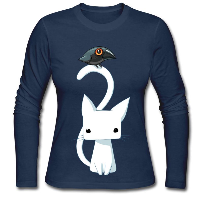 tee shirt manche longue femme imprimé