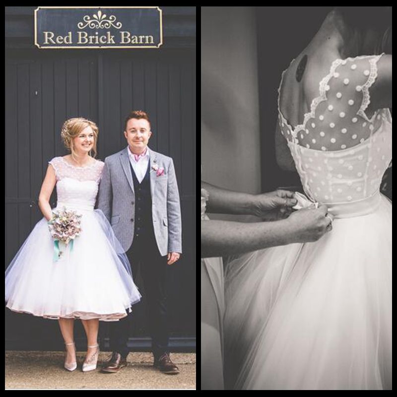 1950s style white dress