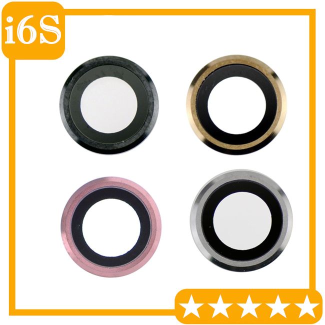 For Iphone 6s 4 7 6s Plus 5 5 Rear Back Camera Lens Glass Ring Cover Silver Rose Gold Space Grey Replacement Part For Iphone 6s 4 7 6s Plus 5 5 Rear Back Camera Lens Glass Ring Cover Silver Rose Gold Space Grey Replacement Part