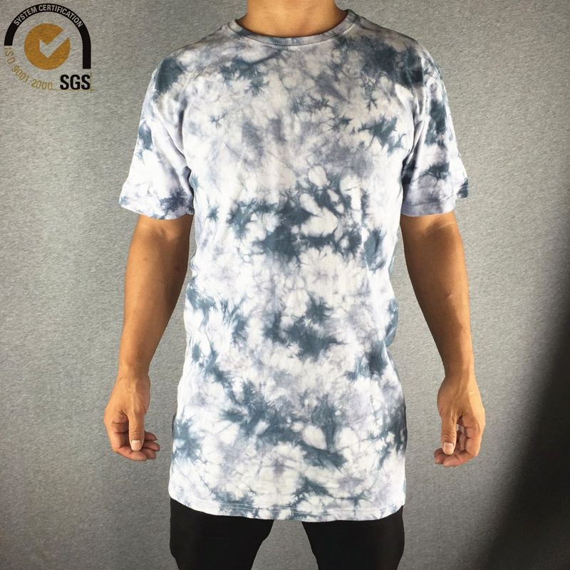 Wholesale Mens Washed T Shirt Vintage Style Long Washed Tees