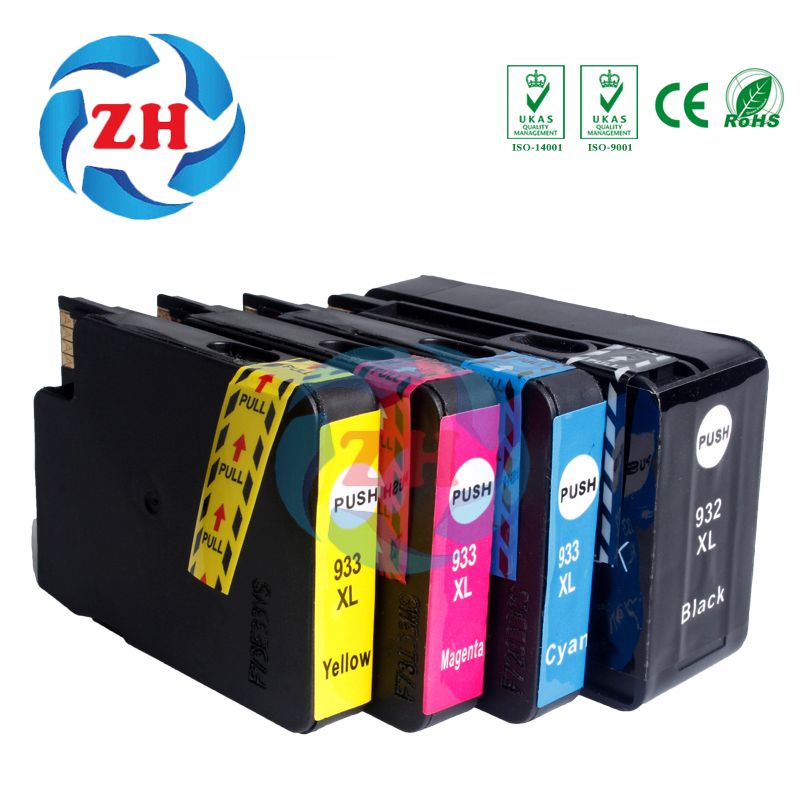 Compra 4 X Cartuchos De Tinta HP 932XL 933XL 1 * Negro 1 * Cian 1 *  Amarillo 1 * Magenta Compatible Para HP OfficeJet 7110 7610 7612 7512  Impresora Barato | Entrega Rápida Y Calidad | Es.Dhgate