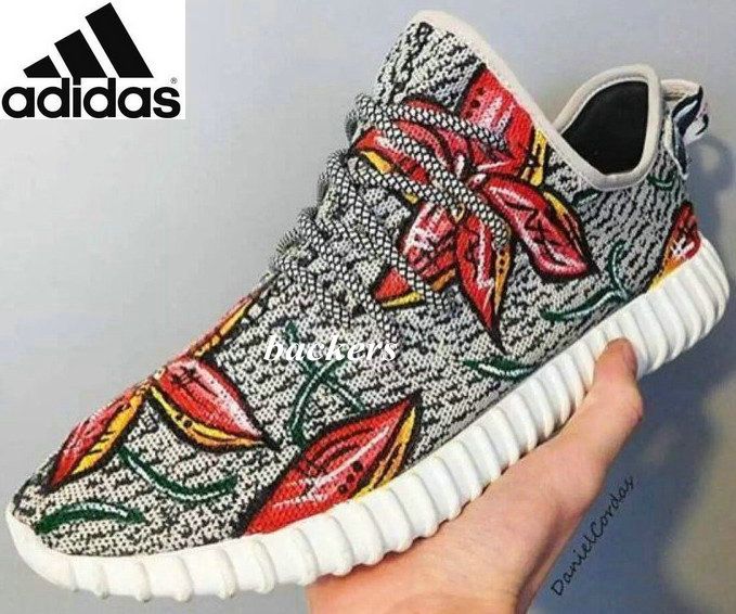 Adidas Originals Zapatos de cada Hombres Mujeres flores baratas zapatillas de deporte verano