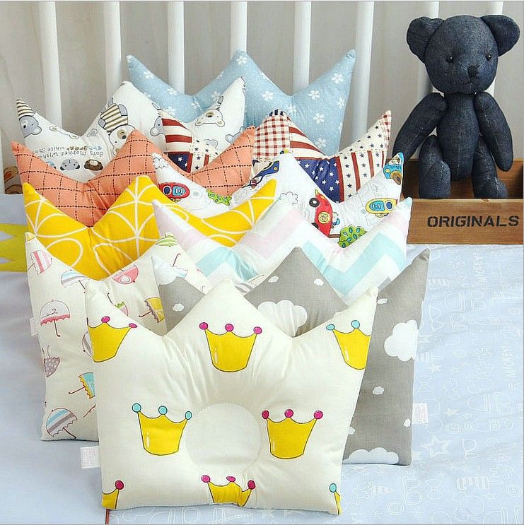 crown shaped pillow