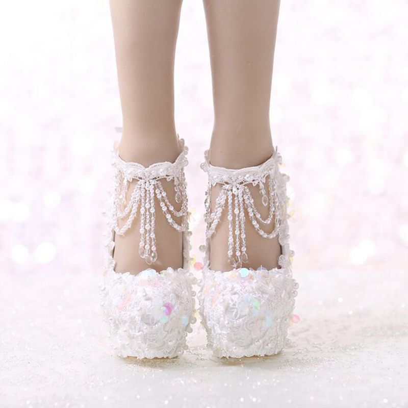 party wear shoes white