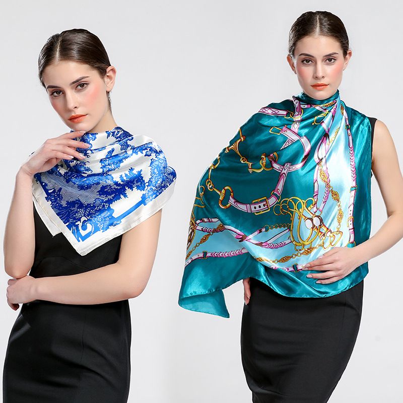 large silk scarves