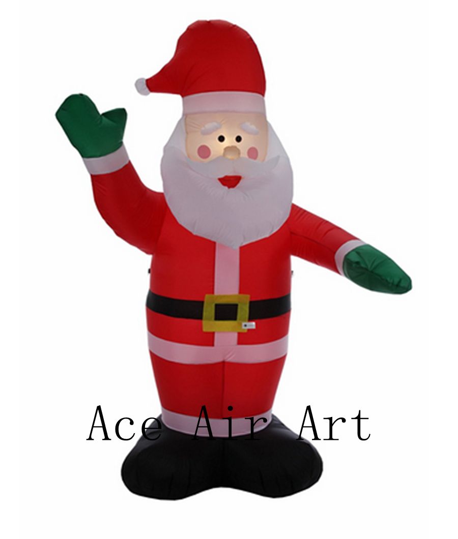 2020 Christmas Inflatable Santa Claus Blow Up Yard Decoration From Aceairartgroup 424 88 Dhgate Com